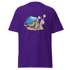 T-Shirt Classic - Schnegge by Wanderkraehe Purple ein Produkt von SCHIETKRAM