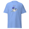 T-Shirt Classic - Dino by Wanderkraehe Carolina Blue ein Produkt von SCHIETKRAM