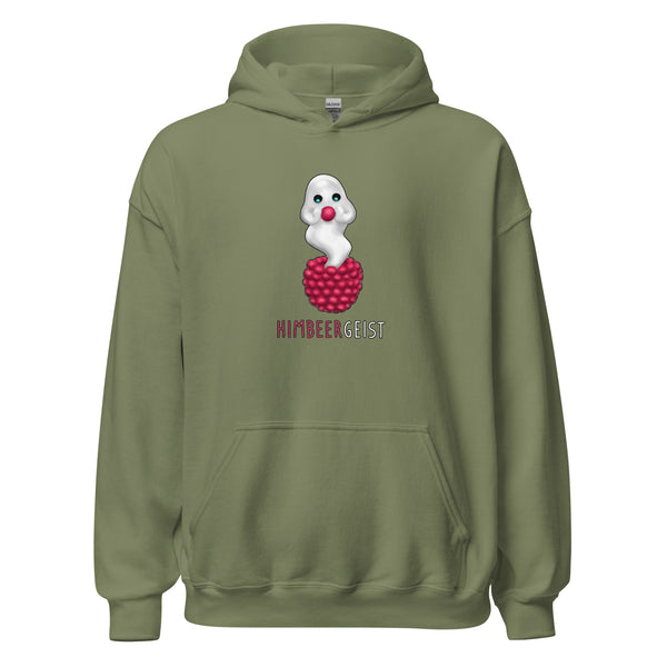 Hoodie Classic - Himbeergeist by Wanderkraehe Military Green ein Produkt von SCHIETKRAM