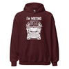 Hoodie Classic - I'm writing epic spice white Maroon ein Produkt von SCHIETKRAM