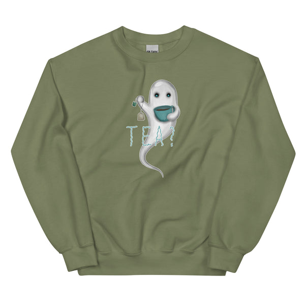 Sweatshirt - Tee-Geist by Wanderkraehe Military Green ein Produkt von SCHIETKRAM