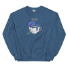 Sweatshirt - Dino by Wanderkraehe Indigo Blue ein Produkt von SCHIETKRAM