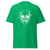 T-Shirt Classic - Melting Skull white Irish Green ein Produkt von SCHIETKRAM