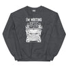 Sweatshirt - I'm writing epic spice white Dark Heather ein Produkt von SCHIETKRAM