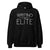 Hoodie Classic - Writing Elite white Schwarz ein Produkt von SCHIETKRAM