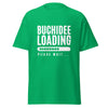 T-Shirt Classic - Buchidee Loading white Irish Green ein Produkt von SCHIETKRAM