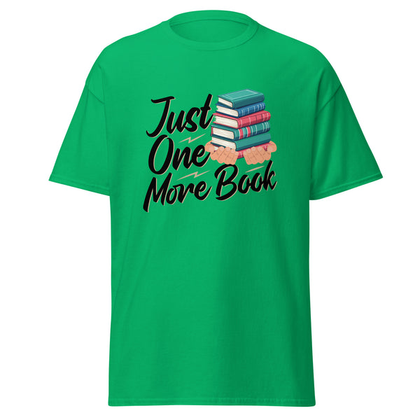 T-Shirt Classic - Just one more Book Irish Green ein Produkt von SCHIETKRAM