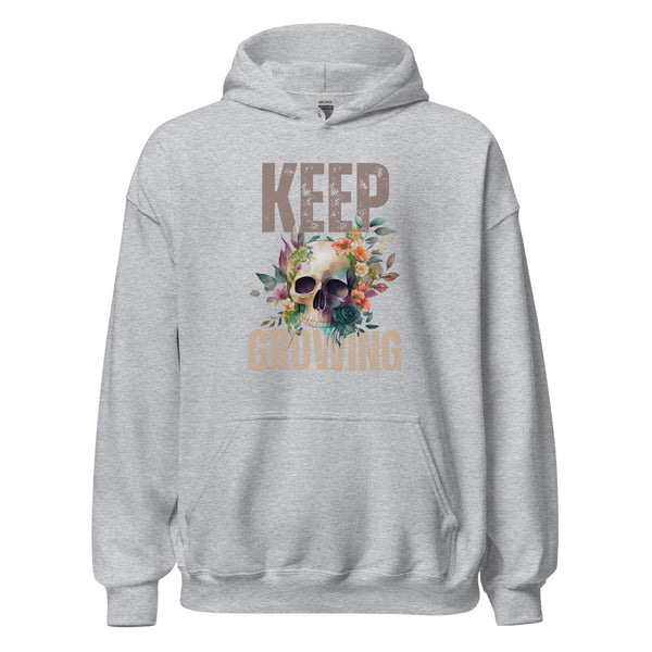 Hoodie Classic - Keep growing Sport Grey ein Produkt von SCHIETKRAM