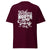 T-Shirt Classic - Anything worth having white Maroon ein Produkt von SCHIETKRAM