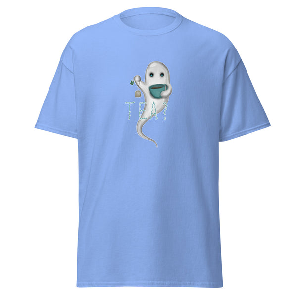 T-Shirt Classic - Tee-Geist by Wanderkraehe Carolina Blue ein Produkt von SCHIETKRAM
