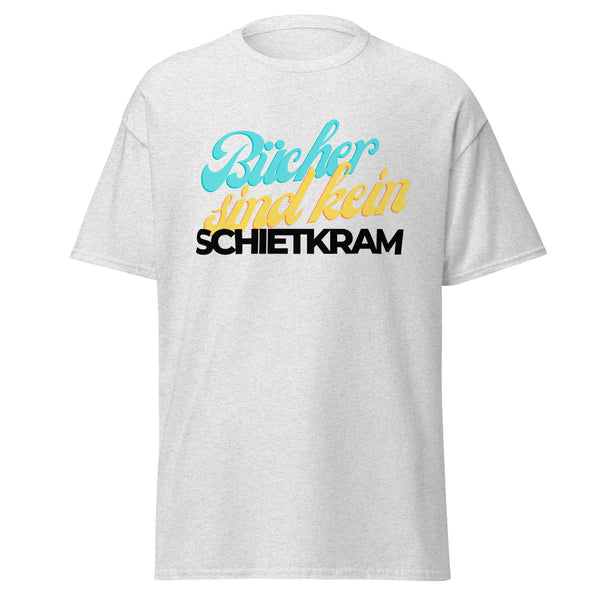 T-Shirt Classic - Bücher sind kein Schietkram black Ash ein Produkt von SCHIETKRAM