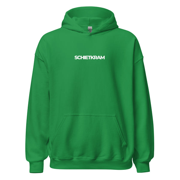 Hoodie Classic - SCHIETKRAM white Irish Green ein Produkt von SCHIETKRAM