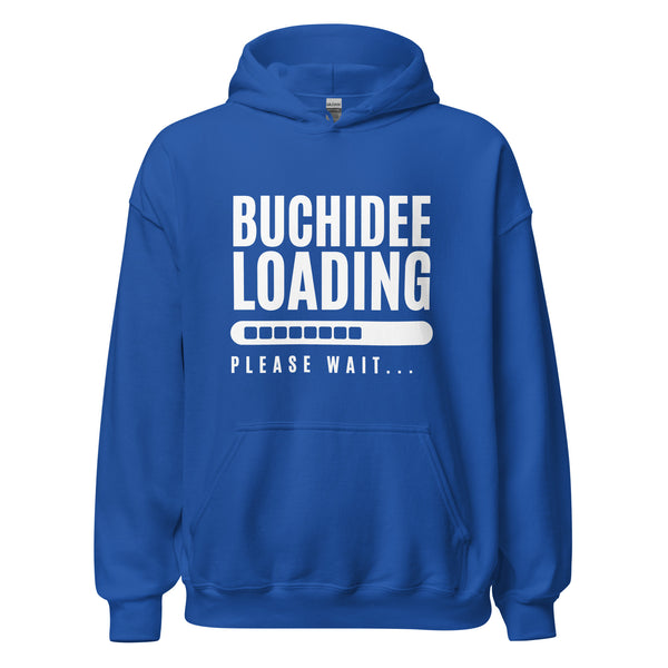 Hoodie Classic - Buchidee Loading white Royal ein Produkt von SCHIETKRAM