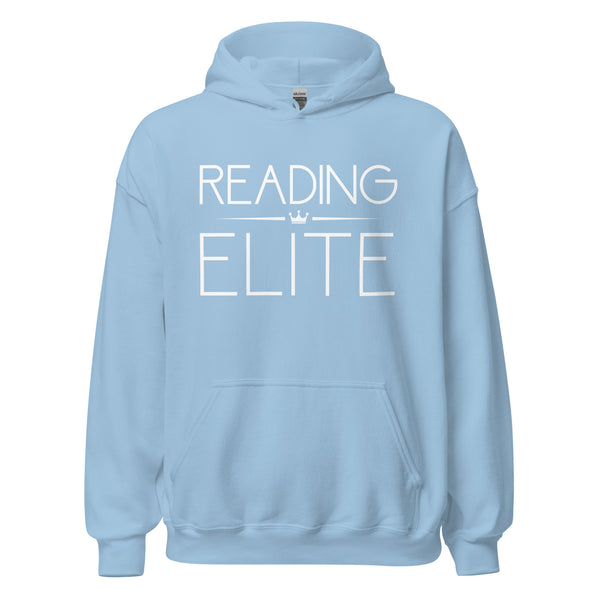 Hoodie Classic - Reading Elite white Light Blue ein Produkt von SCHIETKRAM