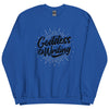 Sweatshirt - Goddess of Writing black Royal ein Produkt von SCHIETKRAM