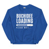 Sweatshirt - Buchidee Loading white Royal ein Produkt von SCHIETKRAM