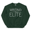 Sweatshirt - Writing Elite white Forest Green ein Produkt von SCHIETKRAM