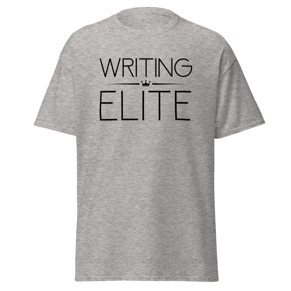 T-Shirt Classic - Writing Elite black Sport Grey ein Produkt von SCHIETKRAM