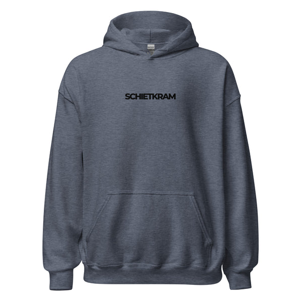 Hoodie Classic - SCHIETKRAM black Heather Sport Dark Navy ein Produkt von SCHIETKRAM