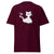 T-Shirt Classic - Ghost Cat by Wanderkraehe Maroon ein Produkt von SCHIETKRAM