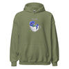 Hoodie Classic - Dino by Wanderkraehe Military Green ein Produkt von SCHIETKRAM