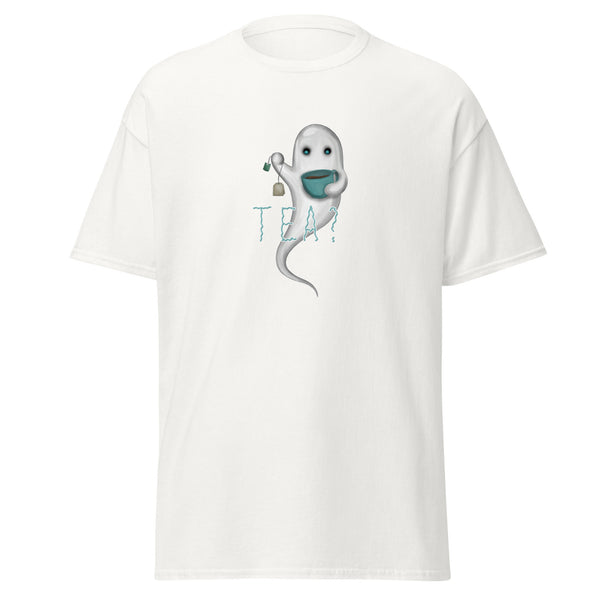 T-Shirt Classic - Tee-Geist by Wanderkraehe White ein Produkt von SCHIETKRAM