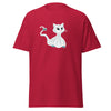 T-Shirt Classic - Ghost Cat by Wanderkraehe Cardinal ein Produkt von SCHIETKRAM