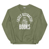 Sweatshirt - Easily distracted by Books white Military Green ein Produkt von SCHIETKRAM