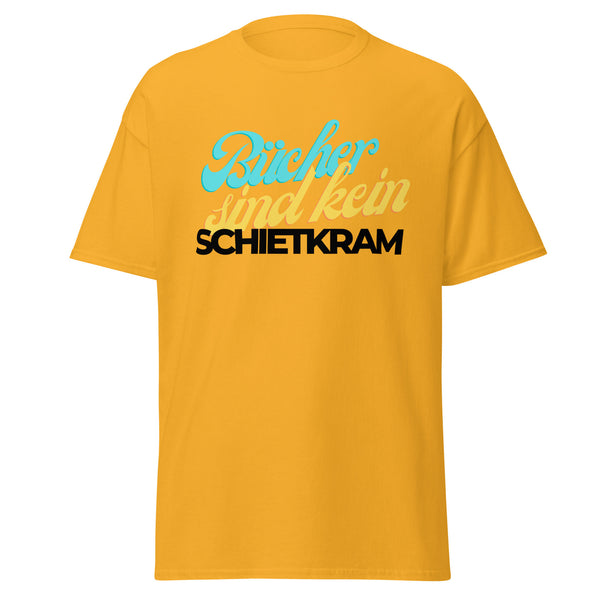 T-Shirt Classic - Bücher sind kein Schietkram black Gold ein Produkt von SCHIETKRAM