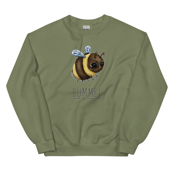 Sweatshirt - Bummel by Wanderkraehe Military Green ein Produkt von SCHIETKRAM