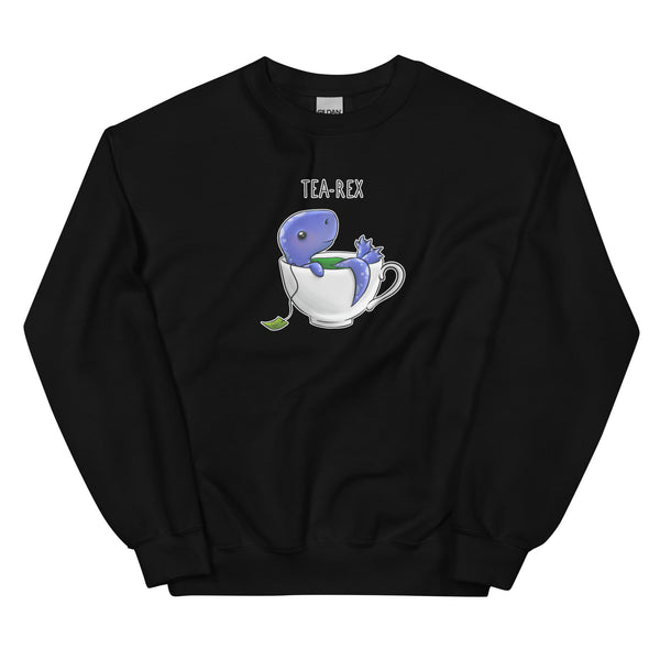 Sweatshirt - Dino by Wanderkraehe Schwarz ein Produkt von SCHIETKRAM