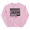 Sweatshirt - Buchidee Loading black Light Pink ein Produkt von SCHIETKRAM