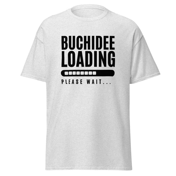 T-Shirt Classic - Buchidee Loading black Ash ein Produkt von SCHIETKRAM