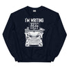 Sweatshirt - Writing Epic Shit white Navy ein Produkt von SCHIETKRAM