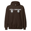Hoodie Classic - Still Smiling white Dark Chocolate ein Produkt von SCHIETKRAM