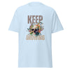 T-Shirt Classic - Keep Growing Light Blue ein Produkt von SCHIETKRAM