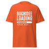 T-Shirt Classic - Buchidee Loading white Orange ein Produkt von SCHIETKRAM