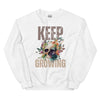 Sweatshirt - Keep Growing White ein Produkt von SCHIETKRAM