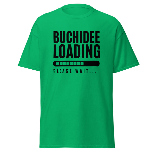 T-Shirt Classic - Buchidee Loading black Irish Green ein Produkt von SCHIETKRAM