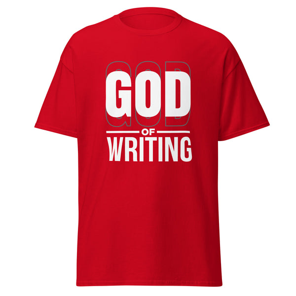 T-Shirt Classic - God of Writing Red ein Produkt von SCHIETKRAM