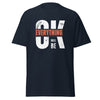 T-Shirt Classic - Everything will be OK Navy ein Produkt von SCHIETKRAM