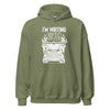 Hoodie Classic - I'm writing epic spice white Military Green ein Produkt von SCHIETKRAM