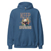Hoodie Classic - Keep growing Indigo Blue ein Produkt von SCHIETKRAM