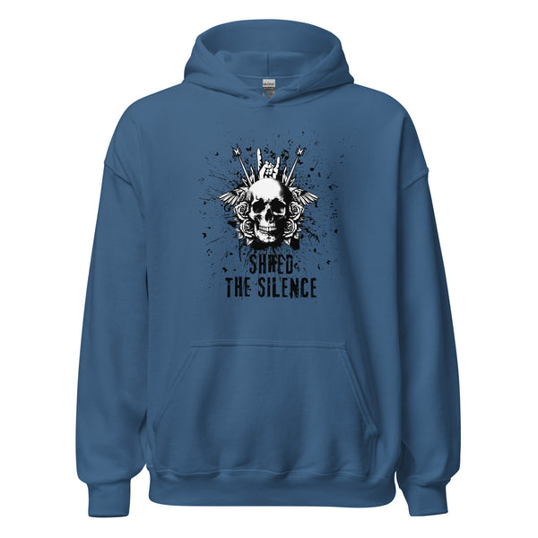 Hoodie Classic - Shred the Silence Indigo Blue ein Produkt von SCHIETKRAM