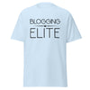 T-Shirt Classic - Blogging Elite black Light Blue ein Produkt von SCHIETKRAM
