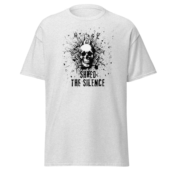 T-Shirt Classic - Shred the Silence Ash ein Produkt von SCHIETKRAM
