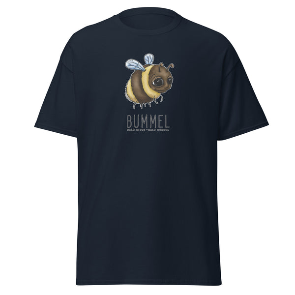 T-Shirt Classic - Bummel by Wanderkraehe Navy ein Produkt von SCHIETKRAM