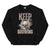 Sweatshirt - Keep Growing Schwarz ein Produkt von SCHIETKRAM
