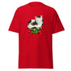 T-Shirt Classic - Weihnachts-Katze Geschenk by Wanderkraehe Red ein Produkt von SCHIETKRAM