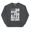Sweatshirt - Ich kann alles erklären white Dark Heather ein Produkt von SCHIETKRAM